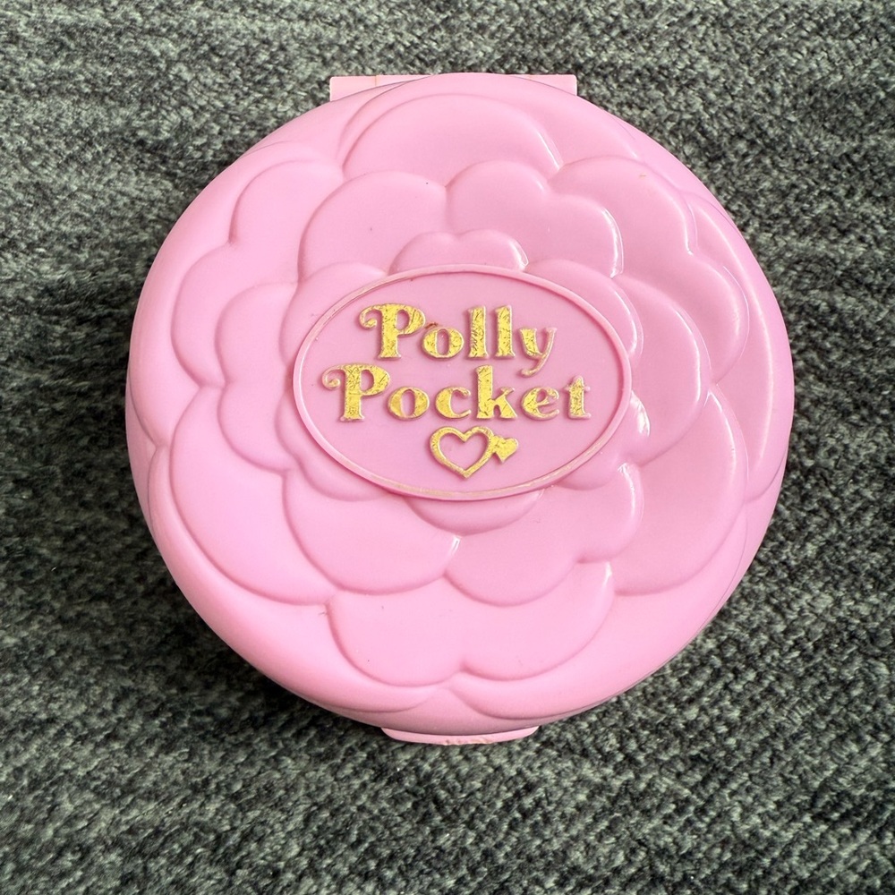 Vintage 1993 Ballet Polly Pocket Pink Compact
